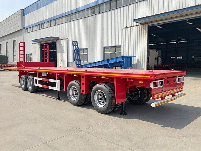 40FT 4 Axle Flatbed Trailer
