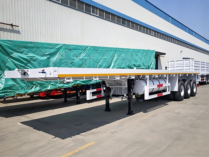 Flatbed Trailer with 600L Fuel Tank